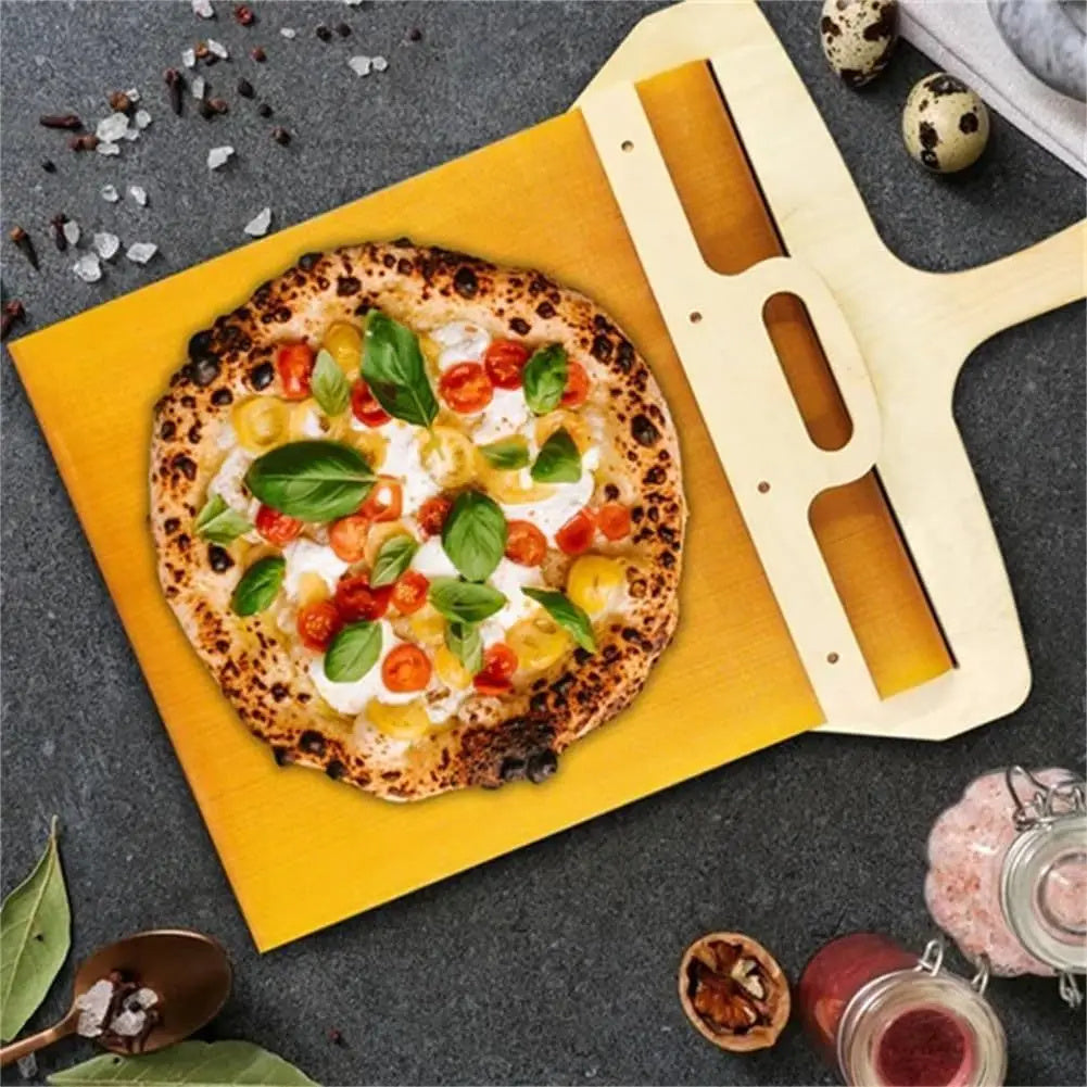 "Non-Stick Pizza Shovel & Cutting Board – Kitchen Baking Tool"