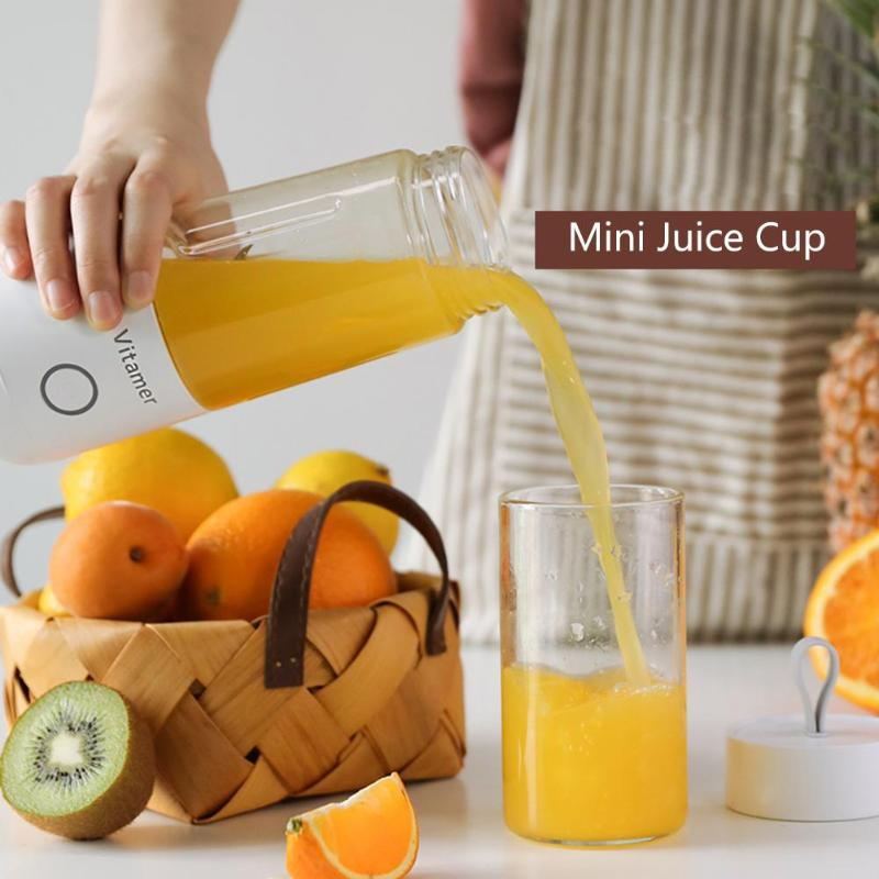 350ml Portable USB Rechargeable Blender&Juicer