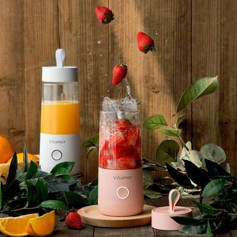 350ml Portable USB Rechargeable Blender&Juicer