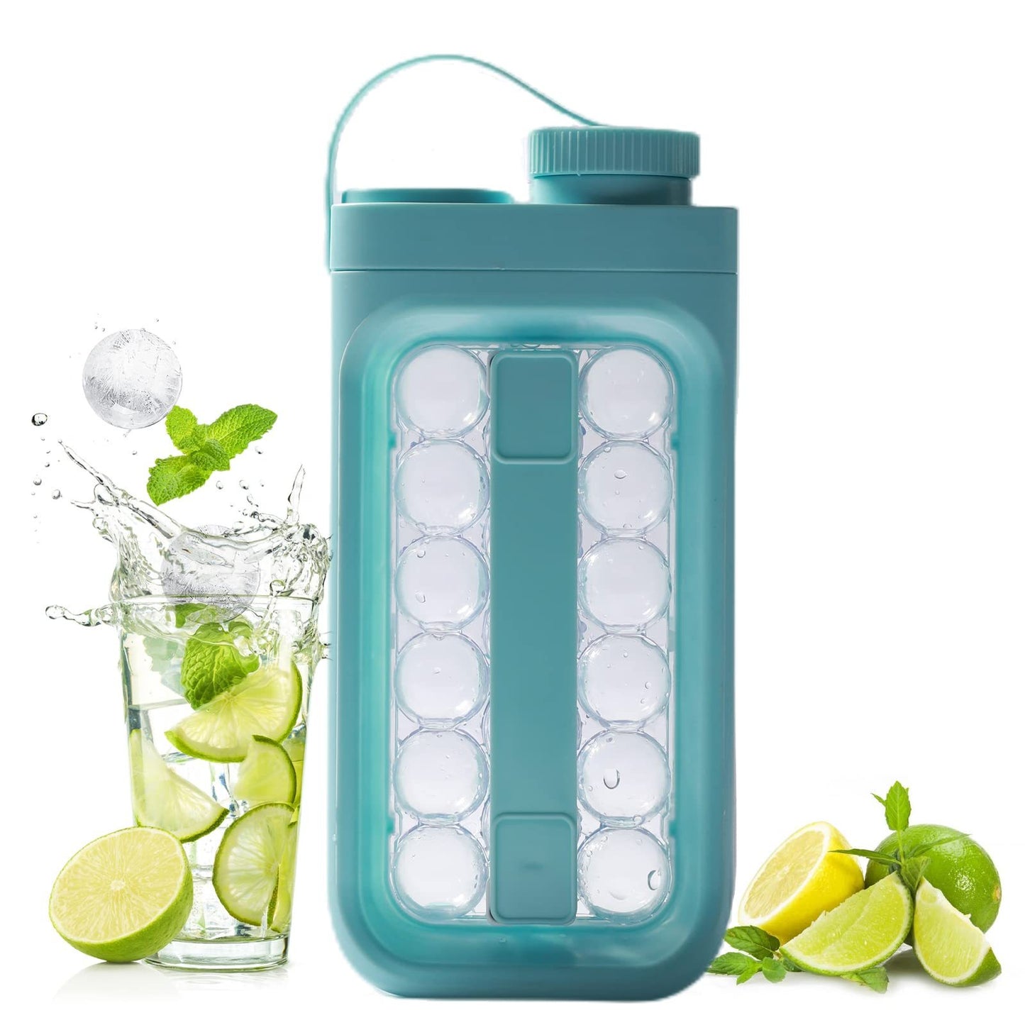 2-in-1 Portable Ice Ball & Cold Drink Kettle