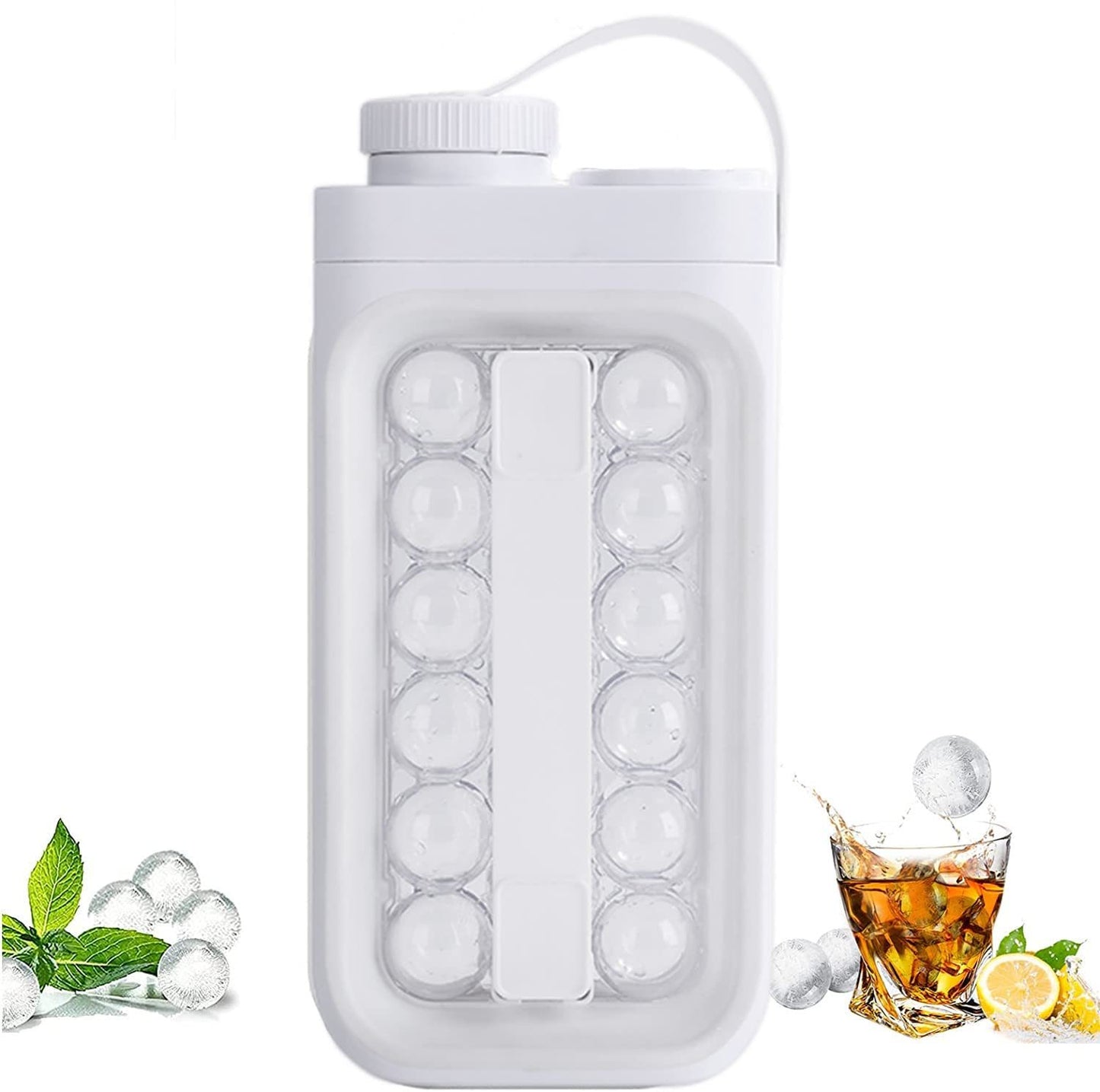 2-in-1 Portable Ice Ball & Cold Drink Kettle